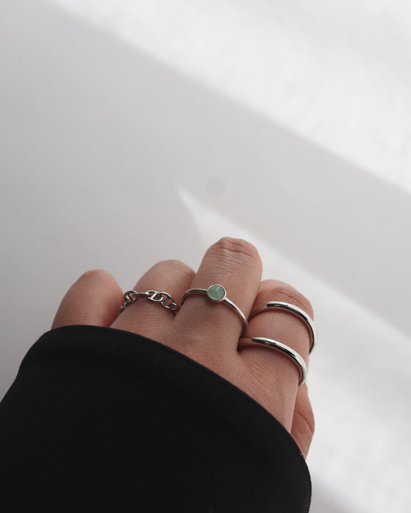 gemstone × silver925 Ⅱ limited ring