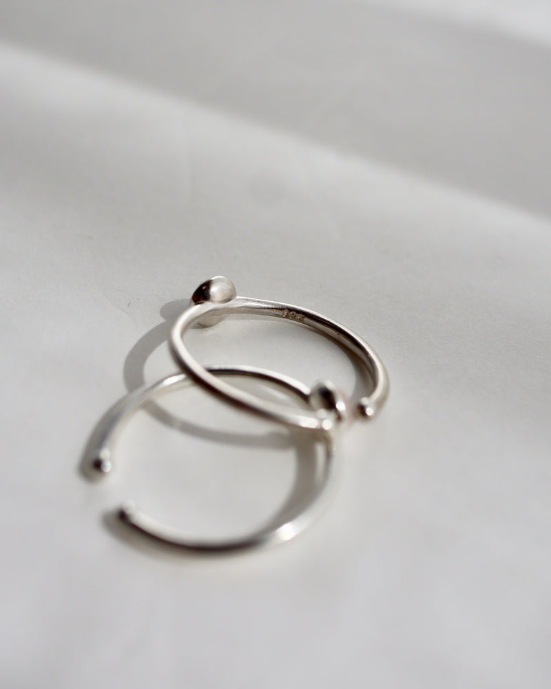 gemstone × silver925 Ⅱ limited ring