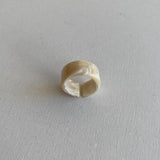 natural marble ring