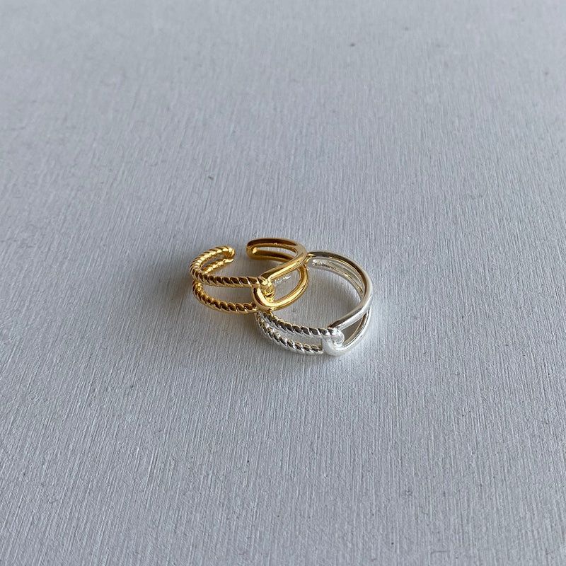 two lines ring