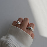greasy shiny ring