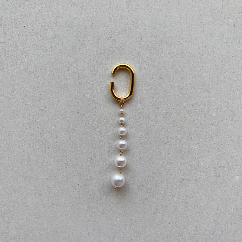 continuation pearl ear cuff