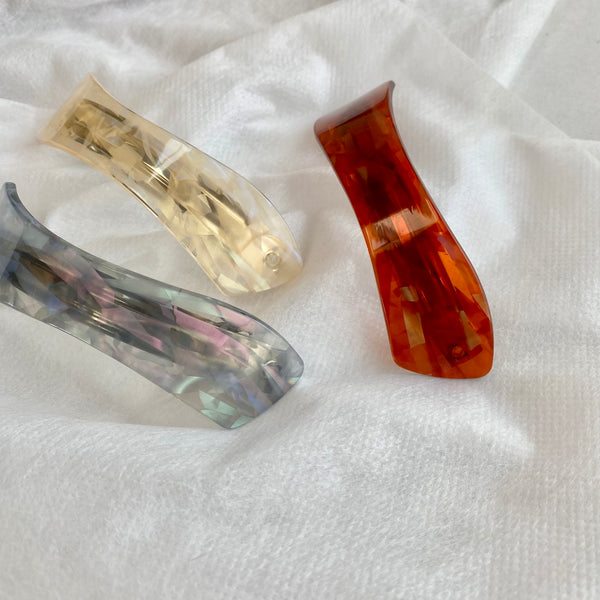 stained glass hair pin