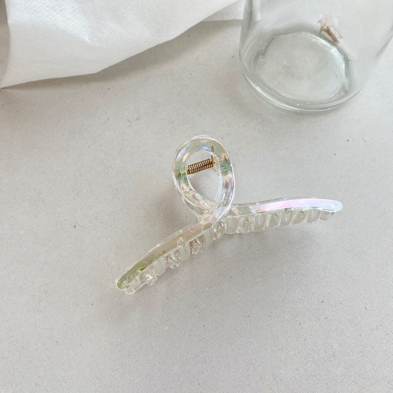 acryl aurora hair clip