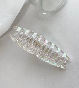 acryl aurora hair clip