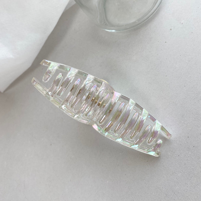 acryl aurora hair clip