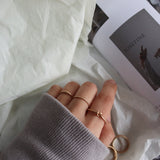 twist thin ring