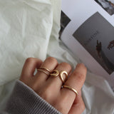 twist thin ring