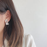 two flower earring