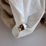 wavy plate ring
