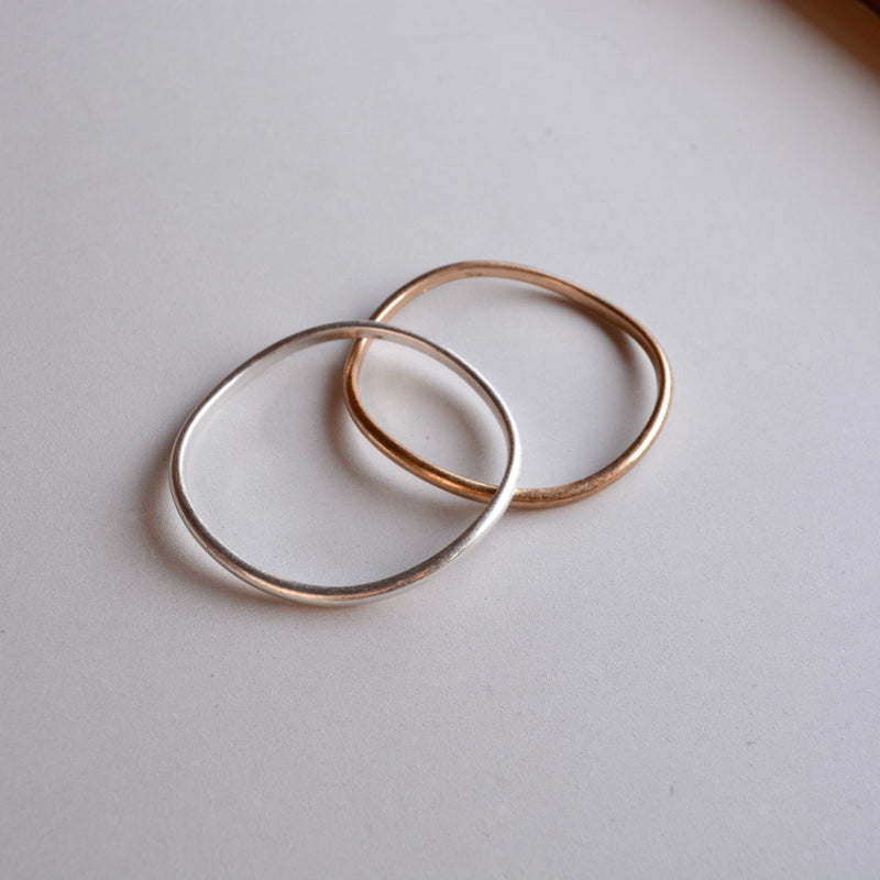 narrow mat bangle