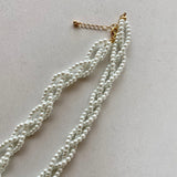 pearl tresse necklace